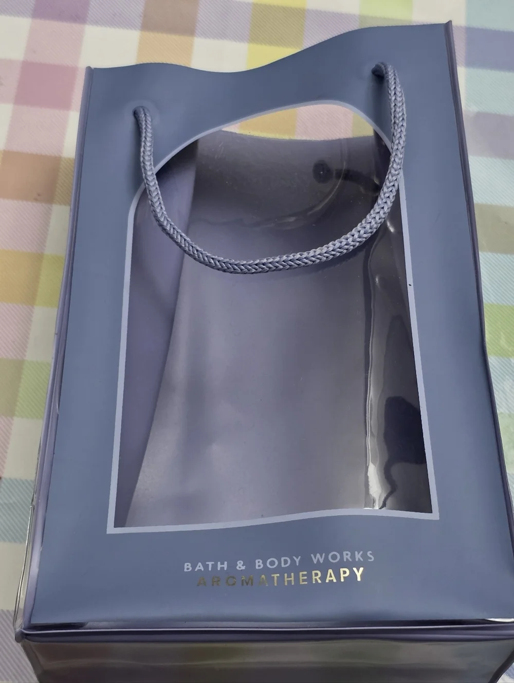 Bath & Body Works Aromatherapy Lavender Gift Bag - Purple NEW